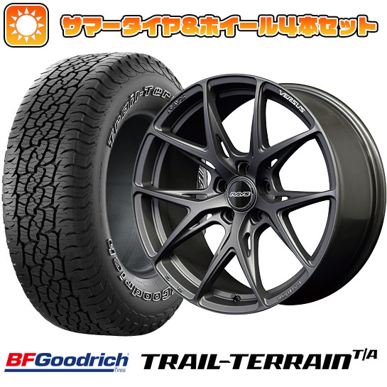 235/55R19 夏タイヤ ホイール4本セット BFグッドリッチ トレールテレーンT/A ORBL (5/114車用) VERSUS VV21S 19インチ :arktire 1121 139907 36806 36806:アークタイヤ