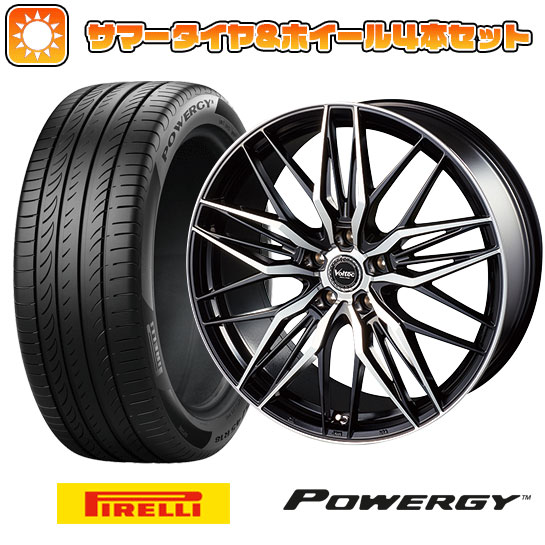 215/45R18 夏タイヤ ホイール４本セット (5/114車用) PIRELLI パワジー インターミラノ ボルテック ユーロメッシュ 18インチ :arktire 1130 113564 36963 36963:アークタイヤ