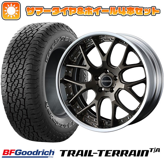 225/60R18 夏タイヤ ホイール4本セット BFグッドリッチ トレールテレーンT/A ORBL (5/114車用) WEDS マーベリック 1307M 18インチ : arktire 1341 136774 36811 36811 : アークタイヤ