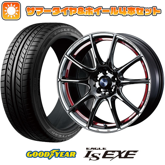 225/45R18 夏タイヤ ホイール4本セット GOODYEAR EAGLE LS EXE(限定) (5/114車用) WEDS ウェッズスポーツ SA 25R 18インチ :arktire 1261 136689 31587 31587:アークタイヤ