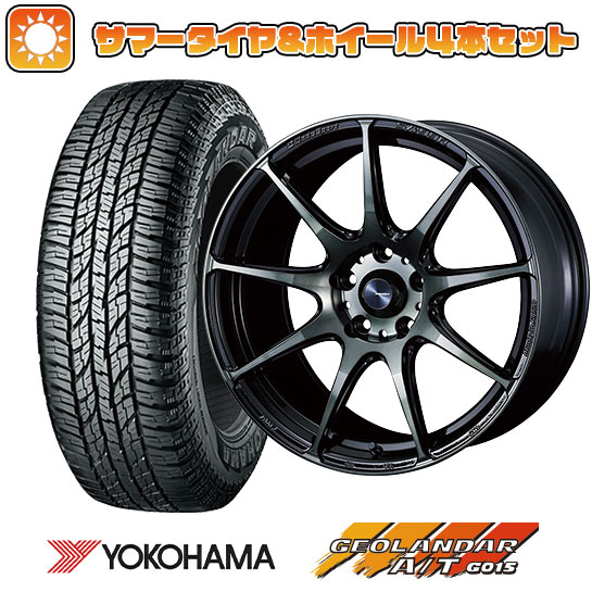 235/60R18 夏タイヤ ホイール4本セット ヨコハマ ジオランダー A/T G015 RBL (5/114車用) WEDS ウェッズスポーツ SA 99R 18インチ :arktire 27064 136709 22898 22898:アークタイヤ