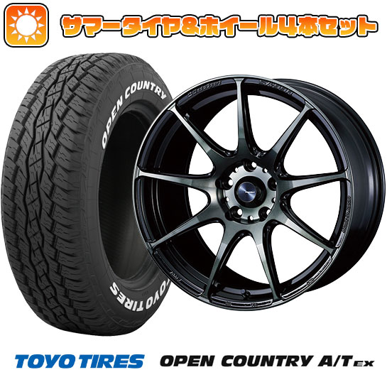 225/65R17 夏タイヤ ホイール4本セット TOYO OPEN COUNTRY A/T EX (5/114車用) WEDS ウェッズスポーツ SA 99R 17インチ :arktire 2182 136526 33425 33425:アークタイヤ