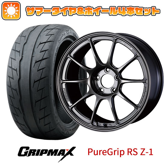 235/40R18 夏タイヤ ホイール４本セット (5/114車用) GRIPMAX ピュアグリップ RS Z 1(限定) ウェッズ ウェッズスポーツ TC 105X フォージド 18インチ : arktire 15681 136729 41526 41526 : アークタイヤ