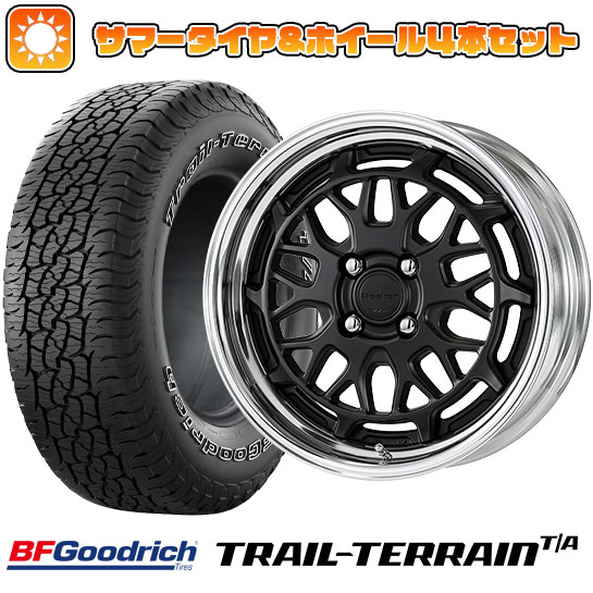 225/60R17 夏タイヤ ホイール4本セット BFグッドリッチ トレールテレーンT/A ORBL (5/100車用) WORK シーカー MX 17インチ :arktire 4941 142100 36817 36817:アークタイヤ