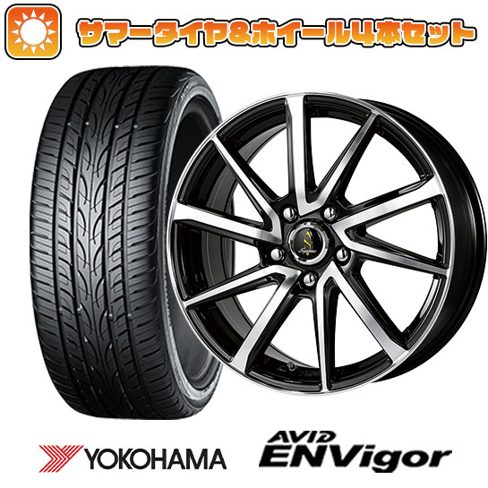 225/40R18 夏タイヤ ホイール4本セット ヨコハマ エイビッド エンビガーS321 (5/114車用) WORK セプティモGO1プラス 18インチ :arktire 1131 117203 38559 38559:アークタイヤ