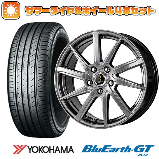 195/50R16 夏タイヤ ホイール4本セット YOKOHAMA ブルーアース GT AE51 (5/100車用) WORK セプティモGO1プラス 16インチ :arktire 9441 117186 28561 28561:アークタイヤ