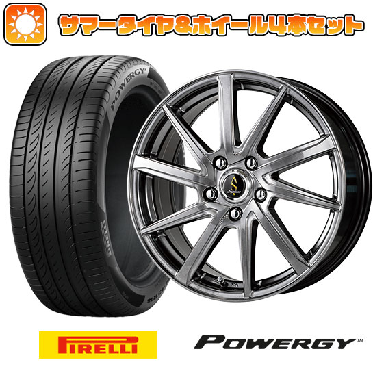 205/50R17 夏タイヤ ホイール4本セット PIRELLI パワジー (5/114車用) WORK セプティモ セプティモGO1プラス 17インチ :arktire 1672 117187 38262 38262:アークタイヤ