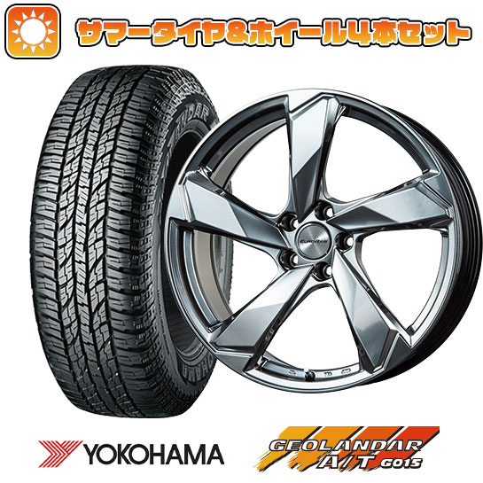 235/55R18 夏タイヤ ホイール4本セット 輸入車用 ボルボ（XC40） YOKOHAMA ジオランダー A/T G015 RBL EUROAXIS クロスエッジ 18インチ :arktire 19381 117154 31577 31577:アークタイヤ