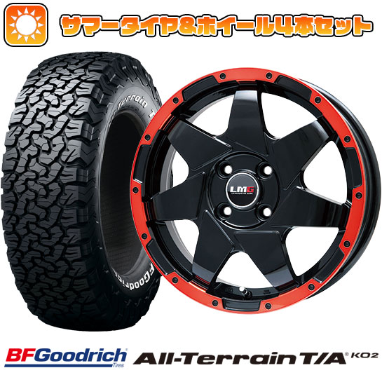 215/70R16 夏タイヤ ホイール4本セット BFグッドリッチ オールテレーンT/A KO2 RWL/RBL (5/114車用) LEHRMEISTER LMG shuriken 16インチ :arktire 1581 117273 22212 22212:アークタイヤ