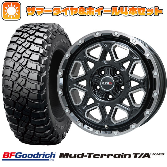 245/65R17 夏タイヤ ホイール4本セット BFグッドリッチ マッドテレーンT/A KM3 (5/114車用) LEHRMEISTER LMG モンタグナ 17インチ :arktire 19901 120457 29311 29311:アークタイヤ