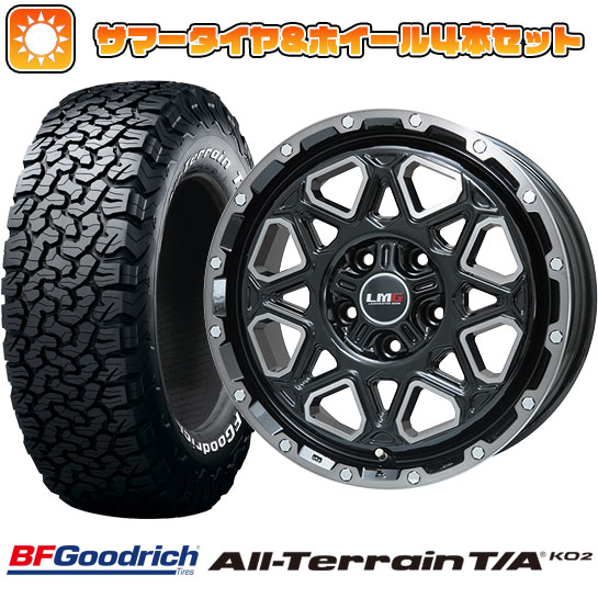 215/65R16 夏タイヤ ホイール4本セット BFグッドリッチ オールテレーンT/A KO2 RBL (5/114車用) LEHRMEISTER LMG モンタグナ 16インチ :arktire 1310 120454 23751 23751:アークタイヤ