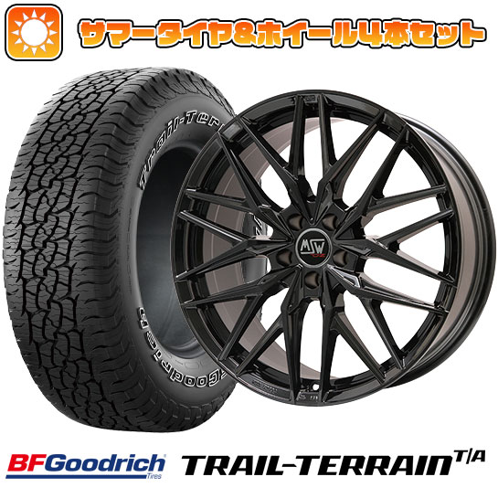 235/55R19 夏タイヤ ホイール4本セット BFグッドリッチ トレールテレーンT/A ORBL (5/114車用) MSW by OZ Racing MSW 50(グロスブラック) 19インチ :arktire 1121 116117 36806 36806:アークタイヤ