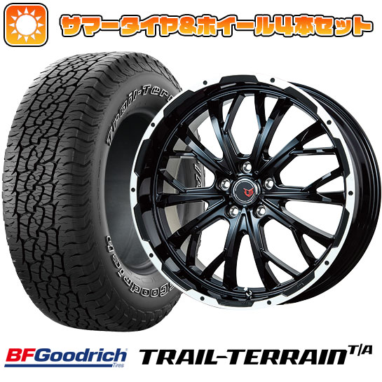 245/65R17 夏タイヤ ホイール4本セット BFグッドリッチ トレールテレーンT/A ORWL (5/114車用) LEHRMEISTER LMG ヴァスティア 17インチ :arktire 19901 119055 36787 36787:アークタイヤ