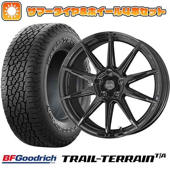 225/55R18 夏タイヤ ホイール4本セット BFグッドリッチ トレールテレーンT/A ORBL (5/114車用) KYOHO サーキュラー C10R 18インチ :arktire 1321 129380 36808 36808:アークタイヤ