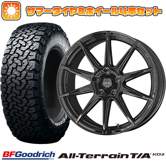 225/65R17 夏タイヤ ホイール4本セット BFグッドリッチ オールテレーンT/A KO2 RBL (5/114車用) KYOHO サーキュラー C10R 17インチ :arktire 2182 129379 23750 23750:アークタイヤ