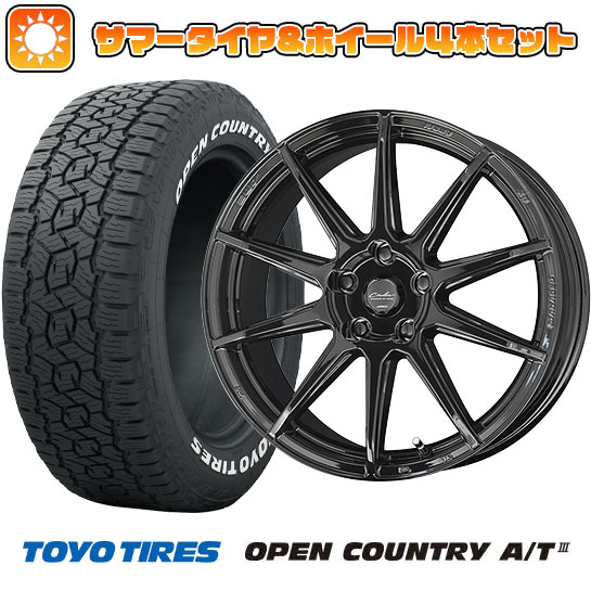 235/60R18 夏タイヤ ホイール４本セット (5/114車用) TOYO オープンカントリー A/T III RWL/RBL 共豊 サーキュラー C10R 18インチ :arktire 27064 129381 42842 42842:アークタイヤ