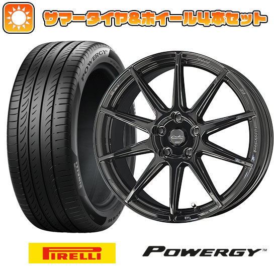 215/50R17 夏タイヤ ホイール4本セット PIRELLI パワジー (5/114車用) KYOHO サーキュラー C10R 17インチ :arktire 1842 129379 36979 36979:アークタイヤ