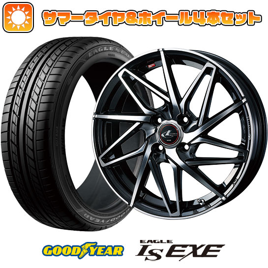 205/50R17 夏タイヤ ホイール4本セット GOODYEAR EAGLE LS EXE(限定) (5/114車用) WEDS レオニス IT 17インチ :arktire 1672 136874 31689 31689:アークタイヤ