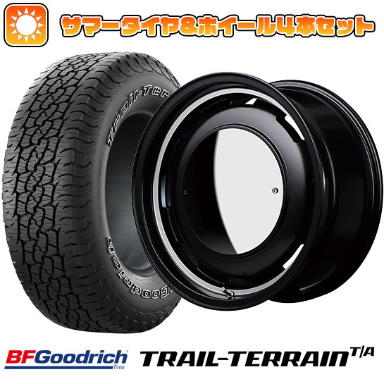 265/70R17 夏タイヤ ホイール4本セット BFグッドリッチ トレールテレーンT/A ORWL (6/139車用) MID ガルシア シスコ ムーン 17インチ :arktire 11822 133607 36789 36789:アークタイヤ