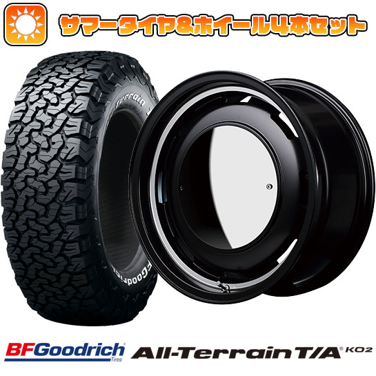 215/70R16 夏タイヤ ホイール4本セット ジムニーシエラ BFグッドリッチ オールテレーンT/A KO2 RWL/RBL MID ガルシア シスコ ムーン 16インチ :arktire 16701 132865 22212 22212:アークタイヤ