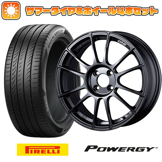 205/45R16 夏タイヤ ホイール4本セット PIRELLI パワジー (4/100車用) SSR GTX04 16インチ :arktire 1541 142891 36995 36995:アークタイヤ