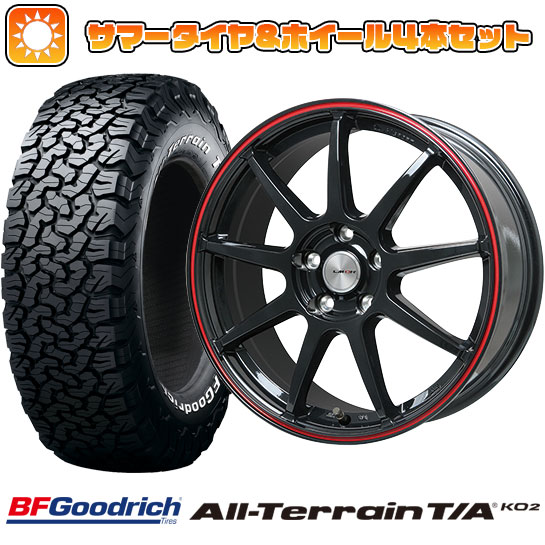 215/65R16 夏タイヤ ホイール4本セット BFグッドリッチ オールテレーンT/A KO2 RBL (5/114車用) LEHRMEISTER LMスポーツLM QR 16インチ :arktire 1310 137325 23751 23751:アークタイヤ