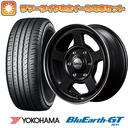 165/55R15 夏タイヤ ホイール4本セット N BOX タントカスタム ワゴンR YOKOHAMA ブルーアース GT AE51 MID ガルシア シカゴ5 15インチ :arktire 21761 137586 28574 28574:アークタイヤ