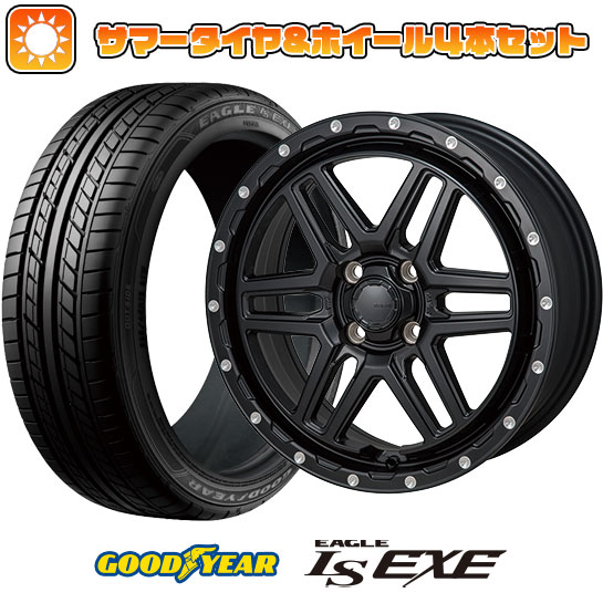 175/60R16 夏タイヤ ホイール4本セット GOODYEAR EAGLE LS EXE(限定) (4/100車用) MONZA HI BLOCK エルデ 16インチ :arktire 2321 137111 31591 31591:アークタイヤ