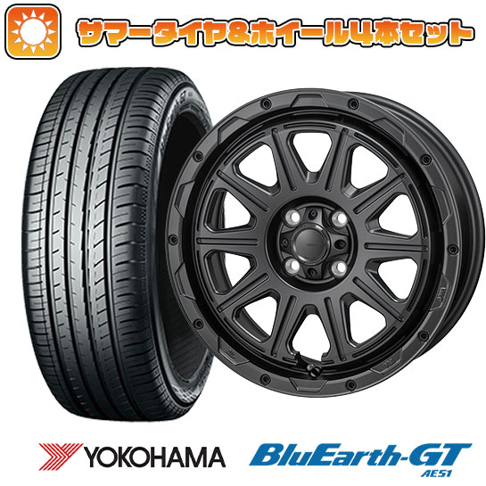 175/60R16 夏タイヤ ホイール4本セット YOKOHAMA ブルーアース GT AE51 (4/100車用) MONZA HI BLOCK レグルス 16インチ :arktire 2321 123189 33214 33214:アークタイヤ