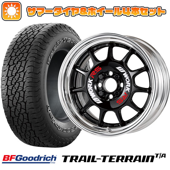 225/65R17 夏タイヤ ホイール4本セット BFグッドリッチ トレールテレーンT/A ORWL (5/114車用) WORK エモーション RS11 2P 17インチ :arktire 2182 142121 36785 36785:アークタイヤ