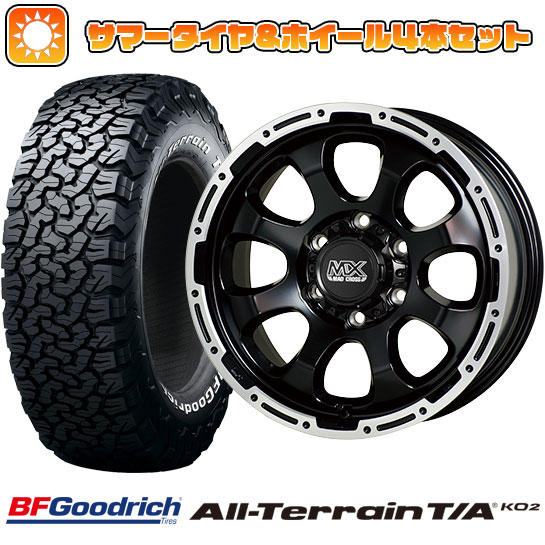 275/70R17 夏タイヤ ホイール4本セット BFグッドリッチ オールテレーンT/A KO2 RWL/RBL (6/139車用) HOT STUFF マッドクロス グレイス 17インチ :arktire 11822 129195 25922 25922:アークタイヤ