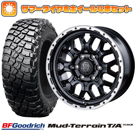 265/70R17 夏タイヤ ホイール4本セット BFグッドリッチ マッドテレーンT/A KM3 (6/139車用) INTER MILANO MUD BAHN XR 800M 17インチ :arktire 11822 128046 26507 26507:アークタイヤ