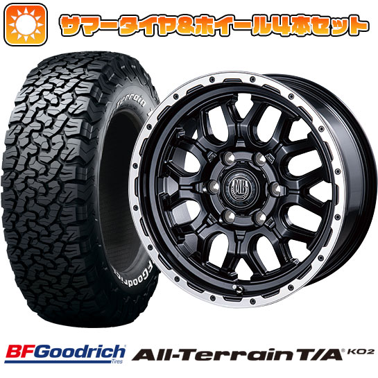 265/70R17 夏タイヤ ホイール4本セット BFグッドリッチ オールテレーンT/A KO2 RWL/RBL (6/139車用) INTER MILANO MUD BAHN XR 800M 17インチ :arktire 11822 128046 21283 21283:アークタイヤ