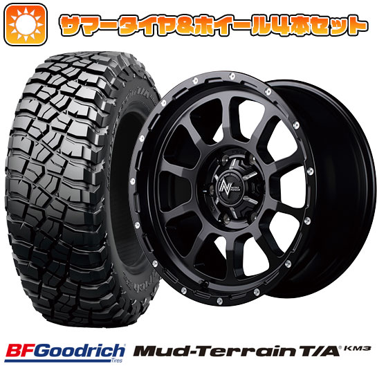 【新品国産6穴139.7車】 夏タイヤ ホイール4本セット 265/65R17 BFグッドリッチ マッドテレーンT/A KM3 MID ナイトロパワー M10 パーシング 17インチ :arktire 11822 133617 29312 29312:アークタイヤ