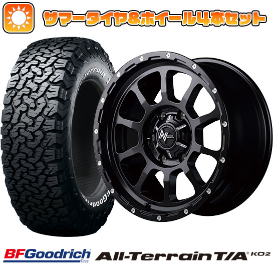 265/65R17 夏タイヤ ホイール4本セット BFグッドリッチ オールテレーンT/A KO2 RWL/RBL (6/139車用) MID ナイトロパワー M10 パーシング 17インチ :arktire 11822 133617 22210 22210:アークタイヤ