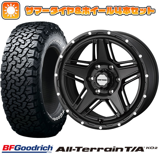 245/70R16 夏タイヤ ホイール4本セット BFグッドリッチ オールテレーンT/A KO2 RWL/RBL (5/114車用) WEDS マッドヴァンス 07 16インチ :arktire 15841 136890 21923 21923:アークタイヤ