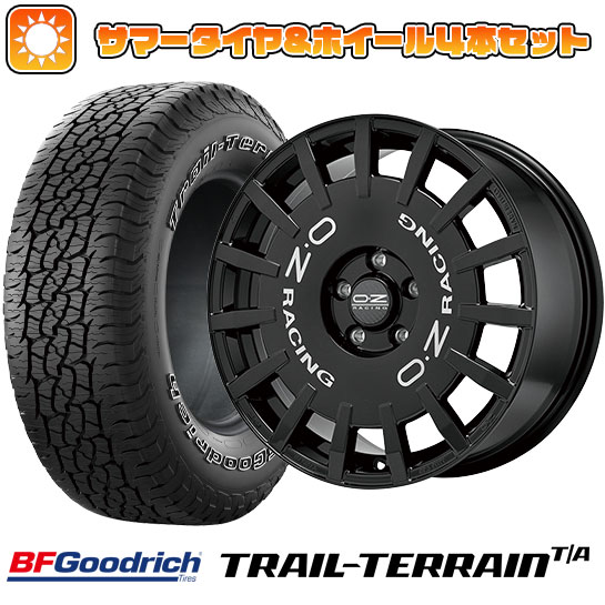 245/70R16 夏タイヤ ホイール4本セット BFグッドリッチ トレールテレーンT/A ORWL (5/114車用) OZ OZ ラリーレーシング 16インチ :arktire 15841 138548 36795 36795:アークタイヤ