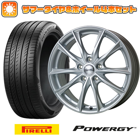 225/45R18 夏タイヤ ホイール４本セット (5/114車用) PIRELLI パワジー ホットスタッフ エクシーダー E06 18インチ :arktire 1261 150317 36965 36965:アークタイヤ