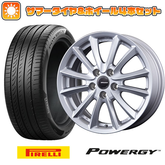 215/45R17 夏タイヤ ホイール4本セット PIRELLI パワジー (5/114車用) KOSEI クレイシズ VS6 17インチ :arktire 1781 126674 36978 36978:アークタイヤ