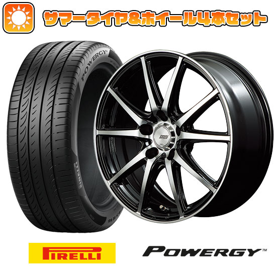 205/45R17 夏タイヤ ホイール4本セット シエンタ 2022 PIRELLI パワジー MID ファイナルスピード GR ガンマ ブラックポリッシュ 17インチ :arktire 27102 133651 36986 36986:アークタイヤ