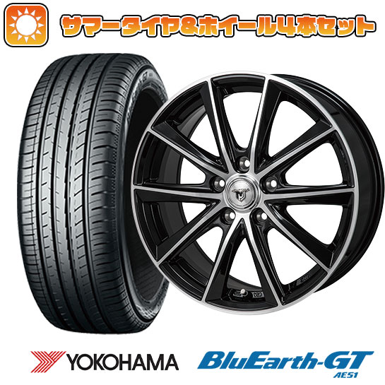 215/65R16 夏タイヤ ホイール4本セット YOKOHAMA ブルーアース GT AE51 (5/114車用) MONZA JPスタイル MJ01 16インチ :arktire 1310 137123 28572 28572:アークタイヤ