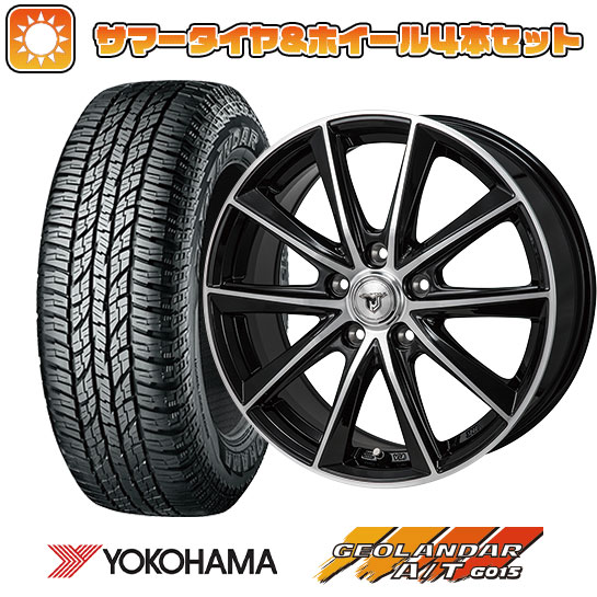 225/60R18 夏タイヤ ホイール4本セット YOKOHAMA ジオランダー A/T G015 RBL (5/114車用) MONZA JPスタイル MJ01 18インチ :arktire 1341 137125 31742 31742:アークタイヤ