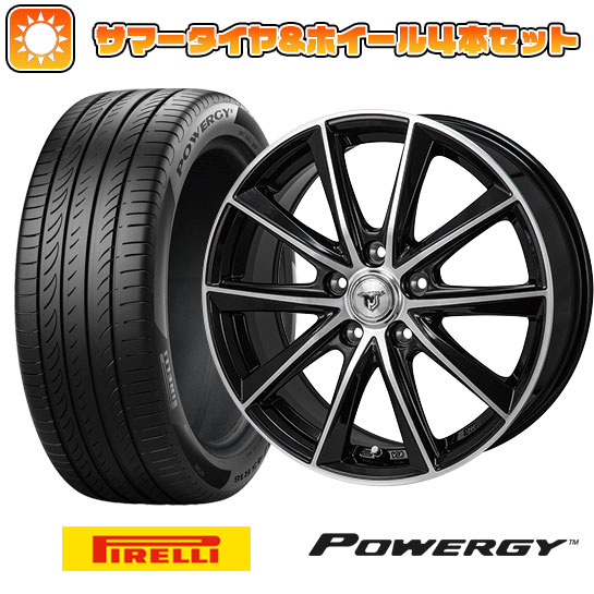 215/45R18 夏タイヤ ホイール4本セット PIRELLI パワジー (5/114車用) MONZA JPスタイル MJ01 18インチ :arktire 1130 137125 36963 36963:アークタイヤ