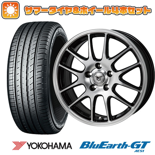 195/60R17 夏タイヤ ホイール4本セット ライズ/ロッキー（ハイブリッド） YOKOHAMA ブルーアース GT AE51 MONZA JPスタイル MJ02 17インチ :arktire 25181 137135 33211 33211:アークタイヤ