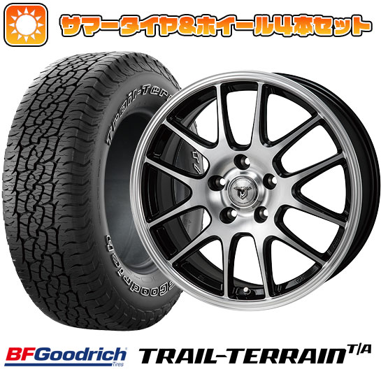 225/55R18 夏タイヤ ホイール4本セット BFグッドリッチ トレールテレーンT/A ORBL (5/114車用) MONZA JPスタイル MJ02 18インチ :arktire 1321 137136 36808 36808:アークタイヤ