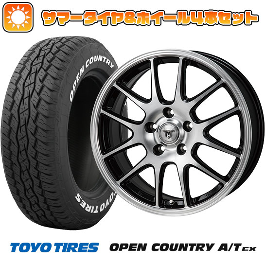 225/65R17 夏タイヤ ホイール4本セット TOYO OPEN COUNTRY A/T EX (5/114車用) MONZA JPスタイル MJ02 17インチ :arktire 2182 137135 33425 33425:アークタイヤ