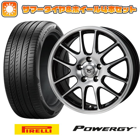 215/60R17 夏タイヤ ホイール4本セット PIRELLI パワジー (5/114車用) MONZA JPスタイル MJ02 17インチ :arktire 1843 137135 36988 36988:アークタイヤ