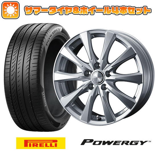 225/60R18 夏タイヤ ホイール４本セット (5/114車用) PIRELLI パワジー ウェッズ ジョーカー スピリッツ 18インチ :arktire 1341 126846 36977 36977:アークタイヤ