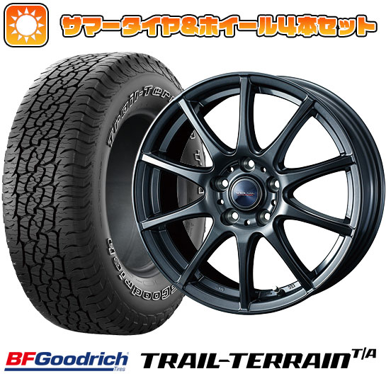 215/60R17 夏タイヤ ホイール4本セット BFグッドリッチ トレールテレーンT/A ORBL (5/114車用) WEDS ヴェルバ チャージ 17インチ :arktire 1843 126883 36816 36816:アークタイヤ