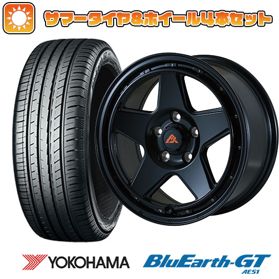 205/65R16 夏タイヤ ホイール4本セット ヤリスクロス YOKOHAMA ブルーアース GT AE51 ALGERNON フェニーチェ クロスXC5 16インチ :arktire 22001 145430 28571 28571:アークタイヤ